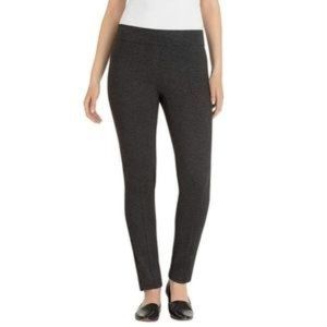 NWT Hilary Radley Slim Fit Pull On Stretch Pants Black Women's Size XL